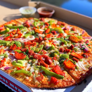Chicken Tikka Pizza